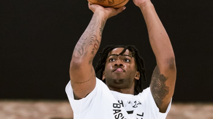 Utah Jazz rookie Brice Sensabaugh